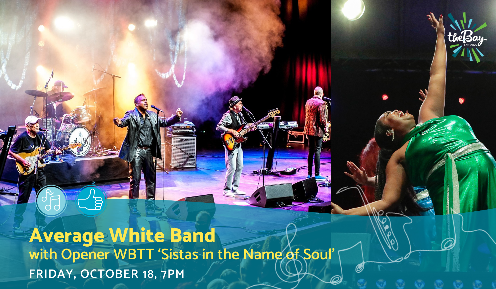 Average White Band with opener Westcoast Black Theatre Troupe “Sistas